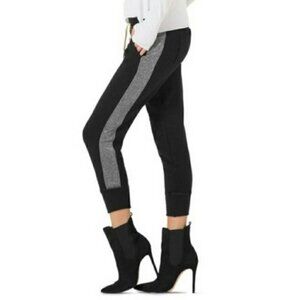 NWT N:PHILANTHROPY Barkley & Times Glitter Side Stripe Jogger Pants Sz. M
